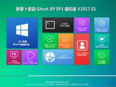 ܲ԰GHOST XP SP3 װ桾v201701¡
