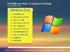 ܲ԰Ghost Win8.1 (X32) Գװv201709(ü)