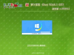 萝卜家园Ghost Win8.1 (X64) 热门装机版2018.11月(自动激活)